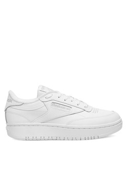 Reebok Sneakersy Club C Double 100006321 Biały ze sklepu MODIVO w kategorii Buty sportowe damskie - zdjęcie 182743706