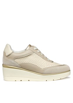 Geox Sneakersy D Ilde D55RAB 05422 C5AH6 Beżowy ze sklepu MODIVO w kategorii Buty sportowe damskie - zdjęcie 182743765