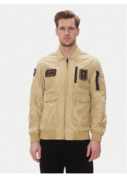 Aeronautica Militare Kurtka przejściowa 251AB2071CT3081 Beżowy Regular Fit ze sklepu MODIVO w kategorii Kurtki męskie - zdjęcie 182743775