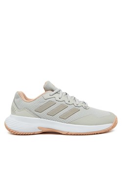 adidas Buty do tenisa Gamecourt 2.0 IH2969 Szary ze sklepu MODIVO w kategorii Buty sportowe damskie - zdjęcie 182743848