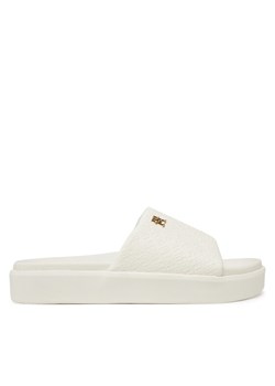 Tommy Hilfiger Klapki Platform Monogram Poolslide FW0FW08526 Biały ze sklepu MODIVO w kategorii Klapki damskie - zdjęcie 182743868