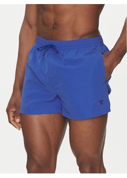 Guess Szorty kąpielowe F4GT00 WG282 Niebieski Regular Fit ze sklepu MODIVO w kategorii Kąpielówki - zdjęcie 182743967