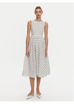 Dolce&Gabbana Sukienka codzienna F6JHVT HS5R7 Biały Regular Fit ze sklepu MODIVO w kategorii Sukienki - zdjęcie 182744097
