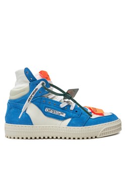 Off-White Sneakersy OMIA065S22LEA0040140 Niebieski ze sklepu MODIVO w kategorii Buty sportowe męskie - zdjęcie 182744259
