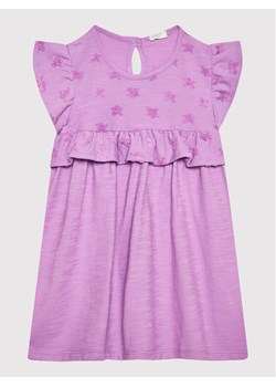 United Colors Of Benetton Sukienka codzienna 31KAAV001 Fioletowy Regular Fit ze sklepu MODIVO w kategorii Sukienki niemowlęce - zdjęcie 182744265