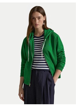Polo Ralph Lauren Bluza 211943008011 Zielony Regular Fit ze sklepu MODIVO w kategorii Bluzy damskie - zdjęcie 182744285
