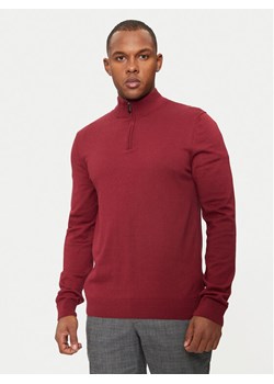 Hechter Paris Sweter 65025 142801 Czerwony Regular Fit ze sklepu MODIVO w kategorii Swetry męskie - zdjęcie 182744339