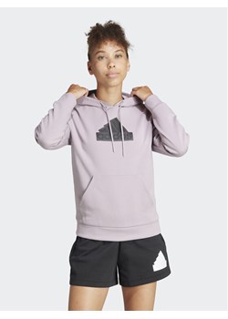 adidas Bluza Future Icons Badge of Sport IS3641 Fioletowy Regular Fit ze sklepu MODIVO w kategorii Bluzy damskie - zdjęcie 182744468