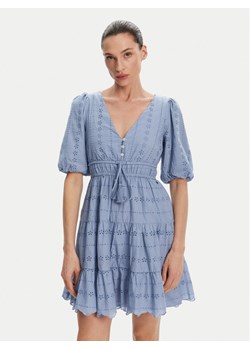 Pepe Jeans Sukienka letnia Day PL953694 Błękitny Regular Fit ze sklepu MODIVO w kategorii Sukienki - zdjęcie 182744539