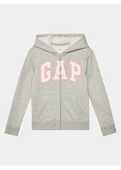 Gap Bluza 692277-02 Szary Regular Fit ze sklepu MODIVO w kategorii Bluzy dziewczęce - zdjęcie 182744569