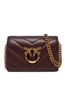 PINKO Torebka Love Click Mini PE 25 PLTT 100067 A136 Fioletowy ze sklepu MODIVO w kategorii Kopertówki - zdjęcie 182744685