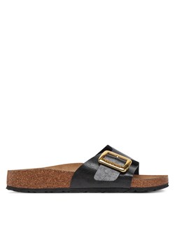 Birkenstock Klapki Catalina Cushion Buckle 1029481 Czarny ze sklepu MODIVO w kategorii Klapki damskie - zdjęcie 182744688