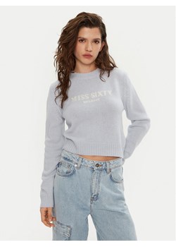 Miss Sixty Sweter 6L4RJ4360000 Błękitny Regular Fit ze sklepu MODIVO w kategorii Swetry damskie - zdjęcie 182744689
