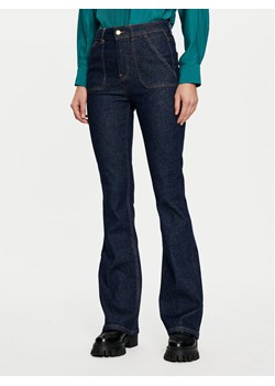 United Colors Of Benetton Jeansy 478WDF07A Granatowy Flare Fit ze sklepu MODIVO w kategorii Jeansy damskie - zdjęcie 182744705