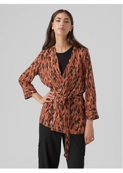 Vero Moda Bluzka Easy 10297344 Brązowy Relaxed Fit ze sklepu MODIVO w kategorii Bluzki damskie - zdjęcie 182744946