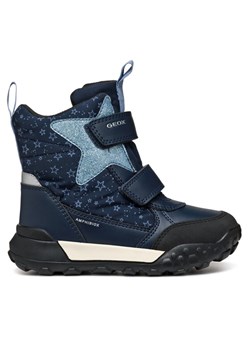 Geox Śniegowce J Trekkyup Girl B Ab J46M7C 0MNBC CF44Y S Granatowy ze sklepu MODIVO w kategorii Buty zimowe dziecięce - zdjęcie 182745066