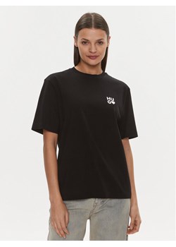 Hugo T-Shirt Dashire_4 50489198 Czarny Regular Fit ze sklepu MODIVO w kategorii Bluzki damskie - zdjęcie 182745169