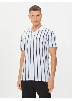 Lindbergh Polo 30-404259 Biały Slim Fit ze sklepu MODIVO w kategorii T-shirty męskie - zdjęcie 182745296