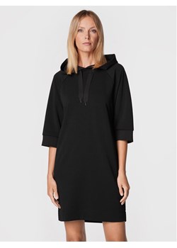 Sisley Sukienka dzianinowa 4IPRLV01T Czarny Regular Fit ze sklepu MODIVO w kategorii Sukienki - zdjęcie 182745356