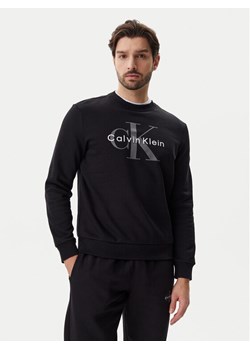 Calvin Klein Jeans Bluza LV040BM801 Czarny Regular Fit ze sklepu MODIVO w kategorii Bluzy męskie - zdjęcie 182745436