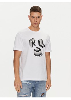Karl Lagerfeld Jeans T-Shirt 241D1708 Czarny Regular Fit ze sklepu MODIVO w kategorii T-shirty męskie - zdjęcie 182745437
