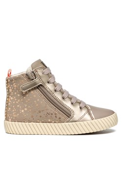Geox Sneakersy J Mirroless Girl J46MNA 0AUAJ C5005 M Beżowy ze sklepu MODIVO w kategorii Buty sportowe dziecięce - zdjęcie 182745457