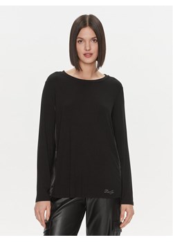 Liu Jo Bluzka 5F3109 J5360 Czarny Regular Fit ze sklepu MODIVO w kategorii Bluzki damskie - zdjęcie 182745596