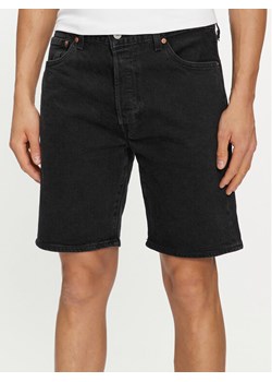 Levi's® Szorty jeansowe 501® Hemmed 36512-0224 Czarny Regular Fit ze sklepu MODIVO w kategorii Spodenki męskie - zdjęcie 182745629