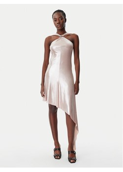 PINKO Sukienka koktajlowa 104999 A2DN Różowy Regular Fit ze sklepu MODIVO w kategorii Sukienki - zdjęcie 182745695