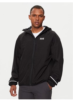 Helly Hansen Kurtka przeciwdeszczowa Fast Hellytech Jacket 53974 Czarny Regular Fit ze sklepu MODIVO w kategorii Kurtki męskie - zdjęcie 182745708