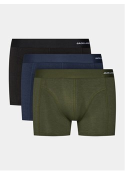 Jack&Jones Komplet 3 par bokserek Basic 12198852 Kolorowy ze sklepu MODIVO w kategorii Majtki męskie - zdjęcie 182745745