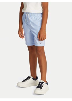 Tommy Hilfiger Szorty sportowe KB0KB09642 Błękitny Regular Fit ze sklepu MODIVO w kategorii Spodenki chłopięce - zdjęcie 182745846