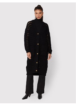 Pinko Kardigan Mimosa 1G18C6 A0AD Czarny Relaxed Fit ze sklepu MODIVO w kategorii Swetry damskie - zdjęcie 182745877