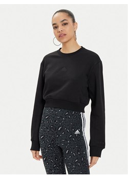 adidas Bluza ALL SZN Fleece IW1225 Czarny Regular Fit ze sklepu MODIVO w kategorii Bluzy damskie - zdjęcie 182745936