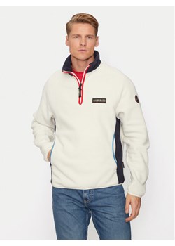 Napapijri Polar NP0A4HZO Beżowy Regular Fit ze sklepu MODIVO w kategorii Bluzy męskie - zdjęcie 182745958