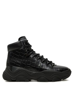 MICHAEL Michael Kors Sneakersy Atlas Crocodile Embossed 42F4ATFB6L Czarny ze sklepu MODIVO w kategorii Buty sportowe męskie - zdjęcie 182746029