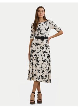 LAUREN RALPH LAUREN Sukienka codzienna 250964093001 Biały Regular Fit ze sklepu MODIVO w kategorii Sukienki - zdjęcie 182746036