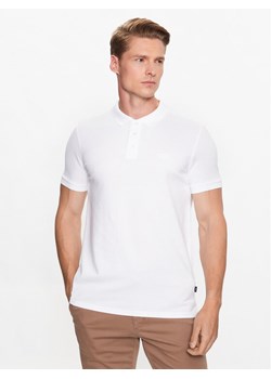 JOOP! Jeans Polo 30037520 Biały Modern Fit ze sklepu MODIVO w kategorii T-shirty męskie - zdjęcie 182746137