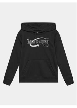 Jack&Jones Junior Bluza 12247700 Czarny Standard Fit ze sklepu MODIVO w kategorii Bluzy chłopięce - zdjęcie 182746169