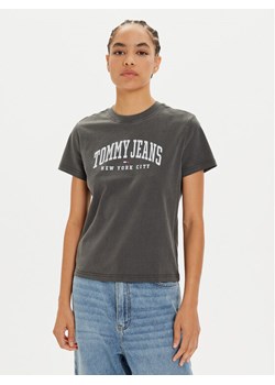 Tommy Jeans T-Shirt Varsity DW0DW19826 Szary Regular Fit ze sklepu MODIVO w kategorii Bluzki damskie - zdjęcie 182746207