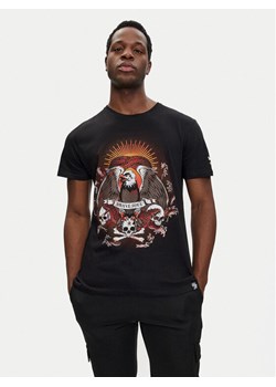 Brave Soul T-Shirt MTS-149DYLAN Czarny Regular Fit ze sklepu MODIVO w kategorii T-shirty męskie - zdjęcie 182746319