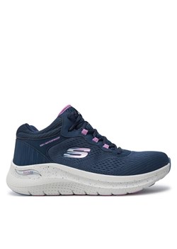 Skechers Sneakersy 150194/NVPR Granatowy ze sklepu MODIVO w kategorii Buty sportowe damskie - zdjęcie 182746357