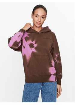 Champion Bluza Hooded Sweatshirt 116753 Różowy Regular Fit ze sklepu MODIVO w kategorii Bluzy damskie - zdjęcie 182746476