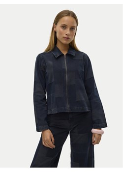 Vero Moda Kurtka jeansowa Likka 10321078 Granatowy Loose Fit ze sklepu MODIVO w kategorii Kurtki damskie - zdjęcie 182746507