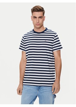 Tommy Jeans T-Shirt Entry DM0DM20420 Granatowy Slim Fit ze sklepu MODIVO w kategorii T-shirty męskie - zdjęcie 182746576