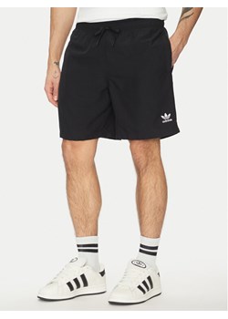 adidas Szorty kąpielowe adicolor 8-Inch JC9184 Czarny Regular Fit ze sklepu MODIVO w kategorii Kąpielówki - zdjęcie 182746585