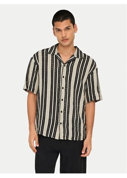 Only & Sons Koszula Dani 22030511 Beżowy Regular Fit ze sklepu MODIVO w kategorii Koszule męskie - zdjęcie 182746587