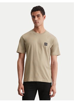 Marc O'Polo T-Shirt 426 2012 51384 Beżowy Regular Fit ze sklepu MODIVO w kategorii T-shirty męskie - zdjęcie 182746617