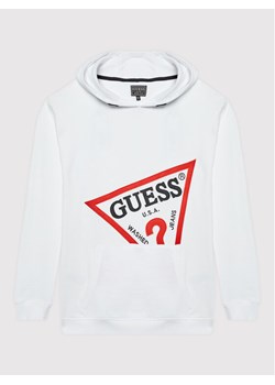 Guess Bluza L2YQ07 KAD70 Biały Oversize ze sklepu MODIVO w kategorii Bluzy chłopięce - zdjęcie 182746627