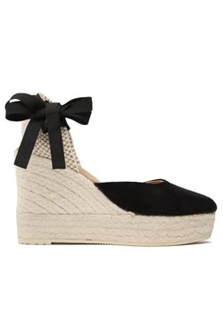 Manebi Espadryle Wedge Espadrilles K 1.0 WV Czarny ze sklepu MODIVO w kategorii Espadryle damskie - zdjęcie 182746675
